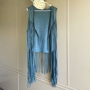 Long fringe Vest